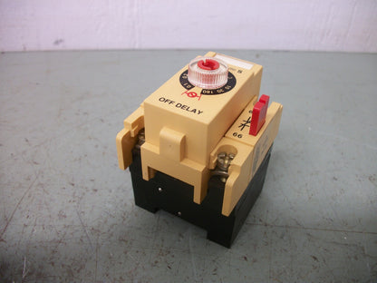 ALLEN-BRADLEY PNEUMATIC TIMING RELAY 196-FTB