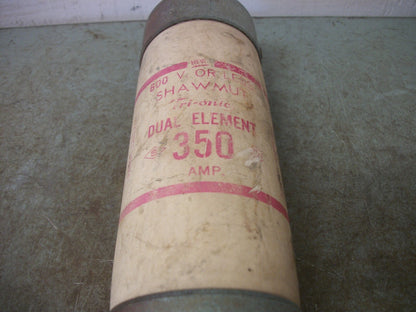 GOULD SHAWMUT TRI-ONIC FUSE TRS350 350AMP 600VOLT