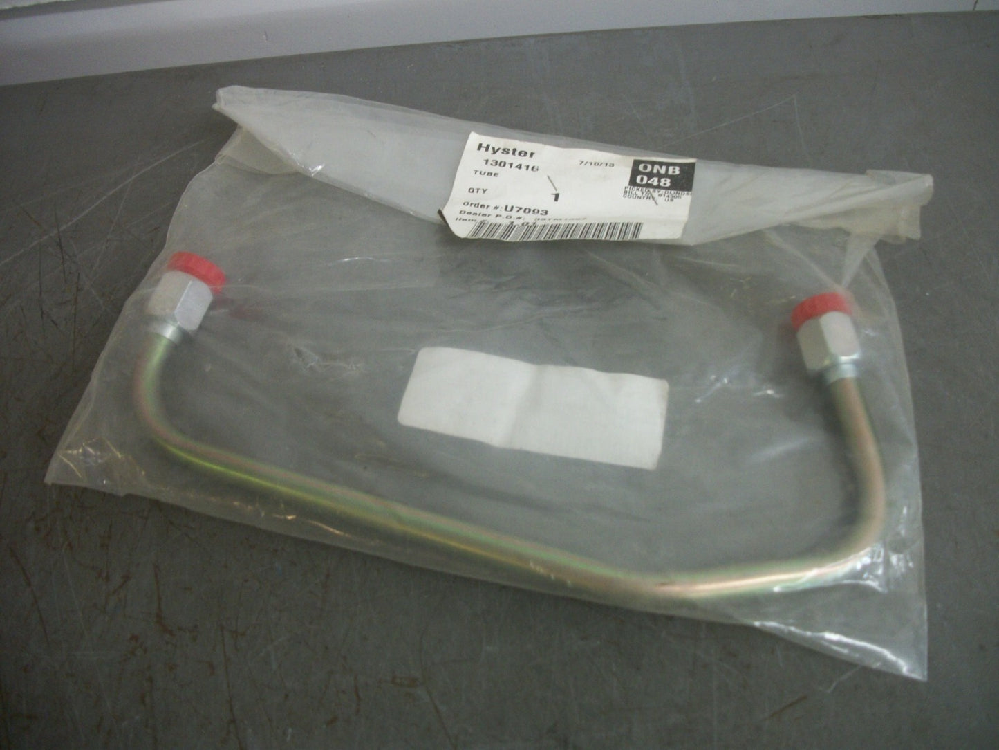 HYSTER TUBE 1301416 NEW