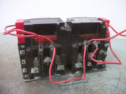 CUTLER-HAMMER REV SIZE 1 CONTACTOR C50CN3 27AMP 120VCOIL 3PH 600V 10HP