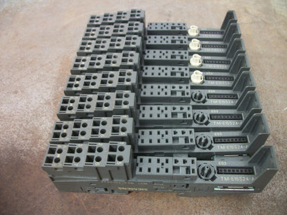 SIEMENS LOT OF 8 SIMATIC S7 ET200S TERMINAL MODULES 6ES7 193-4CA20-0AA0