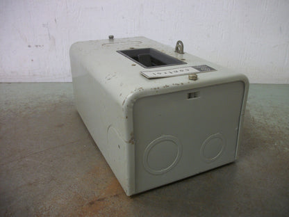 GE MANUAL MOTOR STARTER CR1062S1B 600VOLT 3PH 10HP