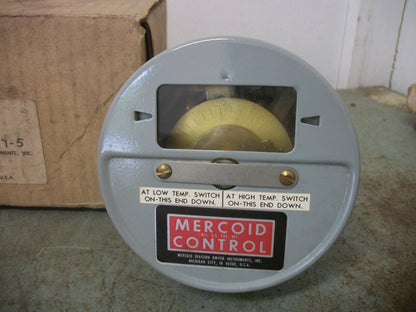 DWYER MERCOID MERCURY SWITCH TEMPERATURE CONTROL FM-437SS-3-3511 NIB