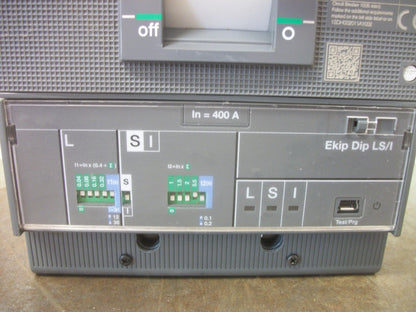 ABB SACE TMAX CIRCUIT BREAKER XT5S400 400AMP 600VOLT 3POLE W/AUX