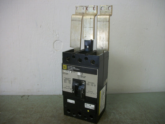 SQUARE D KHP CIRCUIT BREAKER KHP36175MT 175AMP 600VOLT 3POLE GRAY W/HARDWARE