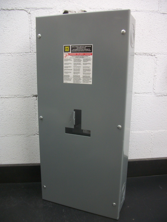 SQUARE D CIRCUIT BREAKER ENCLOSURE J250S 250AMP 600VOLT