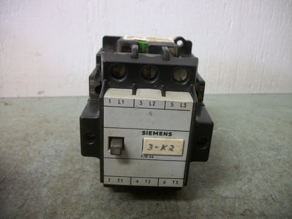 SIEMENS CONTACTOR 3TB4417-0A 45AMP 115VCOIL 3PH 600V 20HP