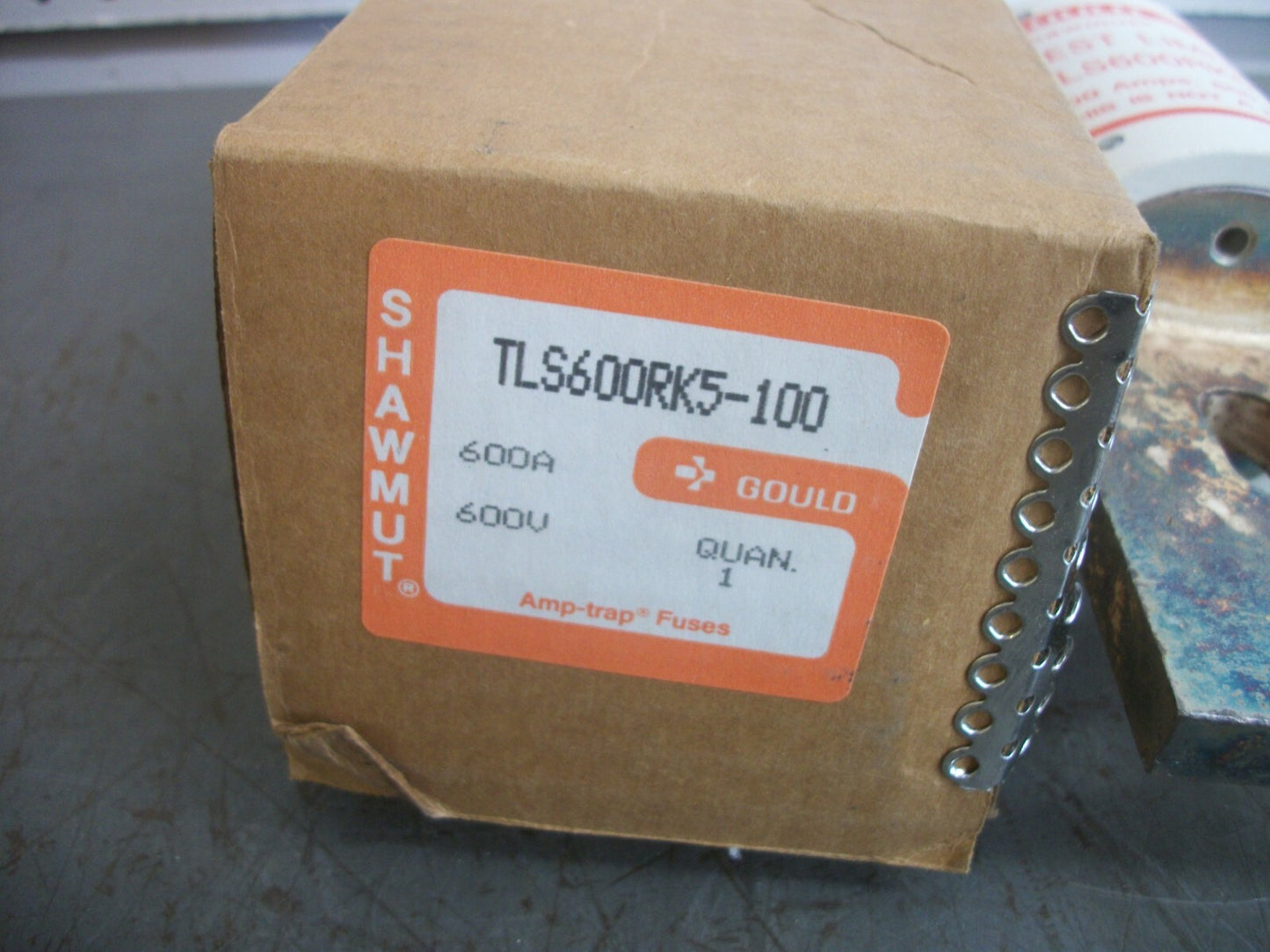 GOULD SHAWMUT TEST LIMITER FUSE TLS600RK5-100 600AMP 600VOLT NIB