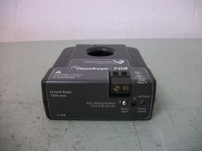 VERIS HAWKEYE 708 ADJUSTABLE CURRENT SENSOR 135AMP