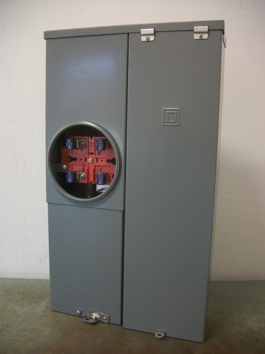 SQUARE D METER/LOAD CENTER PANELBOARD SC1624M125S 125A 120/240V 1PH 125A MAI NOB