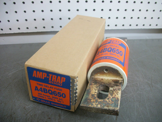 GOULD SHAWMUT AMP-TRAP 2000 FUSE A4BQ650 650AMP 600VOLT NIB