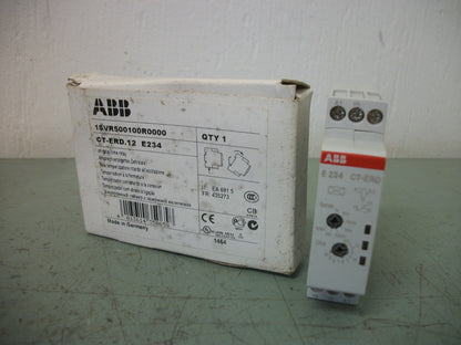 ABB ON-DELAY TIME RELAY 1SVR500100R0000 0.05SEC-100HR NIB