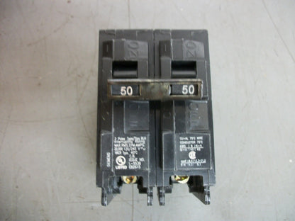 SIEMENS BLH CIRCUIT BREAKER B250H 50AMP 240VOLT 2POLE NOB