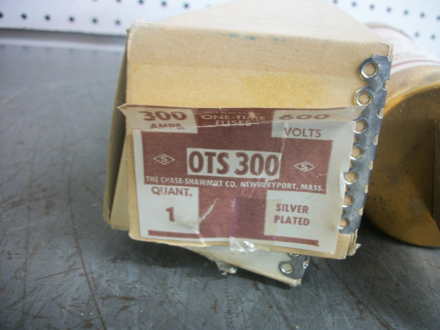 GOULD SHAWMUT ONE-TIME FUSE OTS300 300AMP 600VOLT NIB