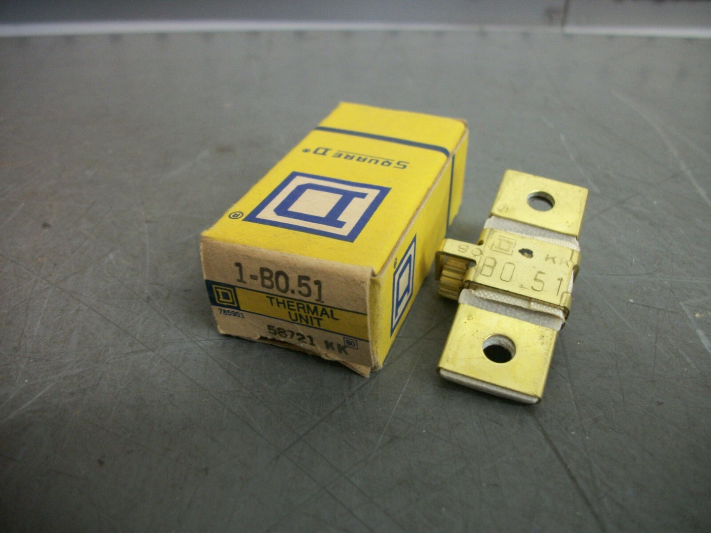 SQUARE D OVERLOAD RELAY THERMAL HEATER B0.51 NIB