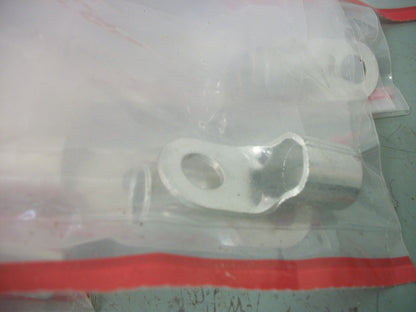 BURNDY LOT OF 28 3/8" #2/0 AWG TIN PLATED COPPER LUGS YAD26M10E38 NEW