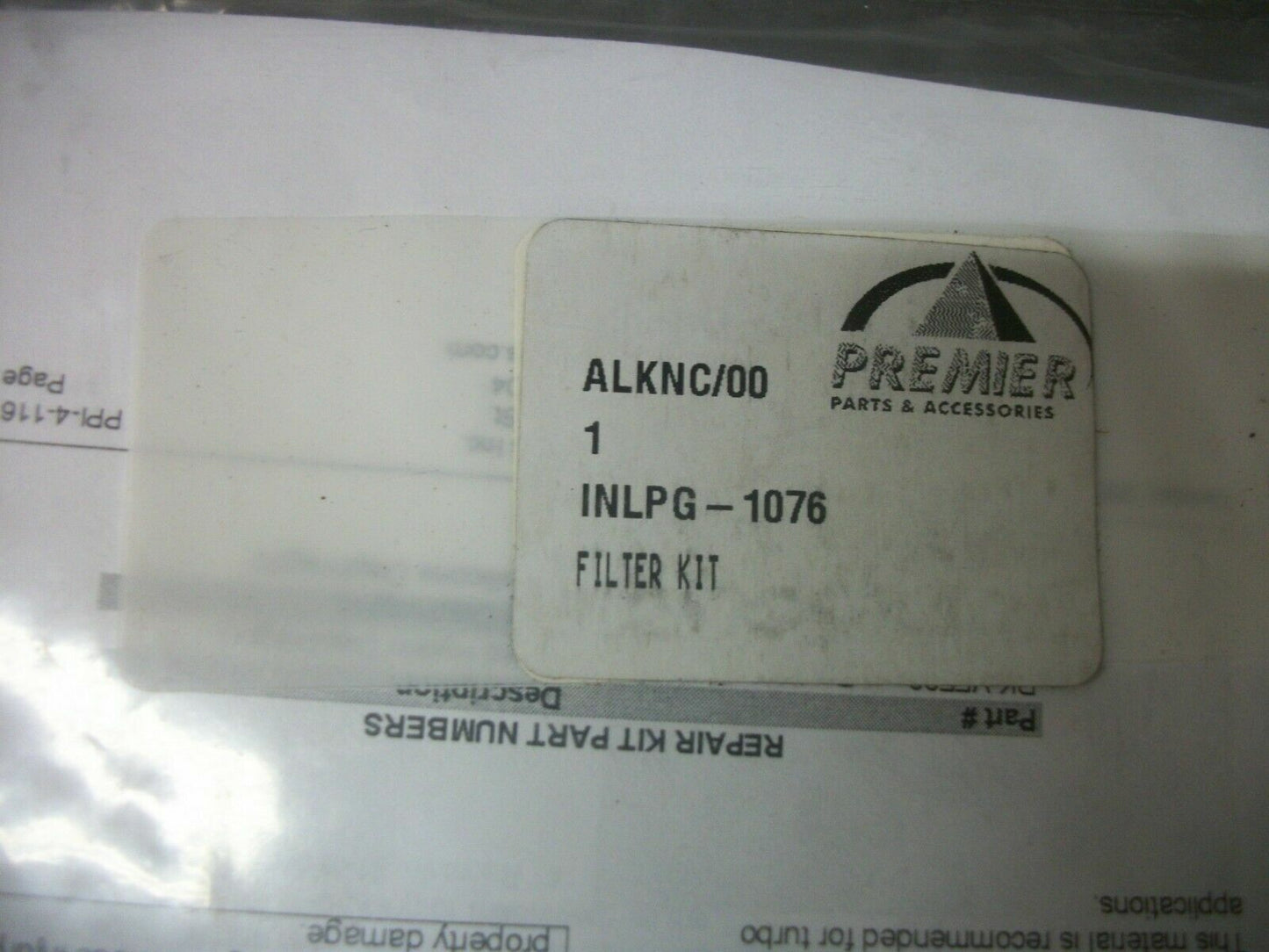 PREMIER IMPCO LOT OF 8 FILTER & GASKET REPAIR KITS INLPG-1076 NEW