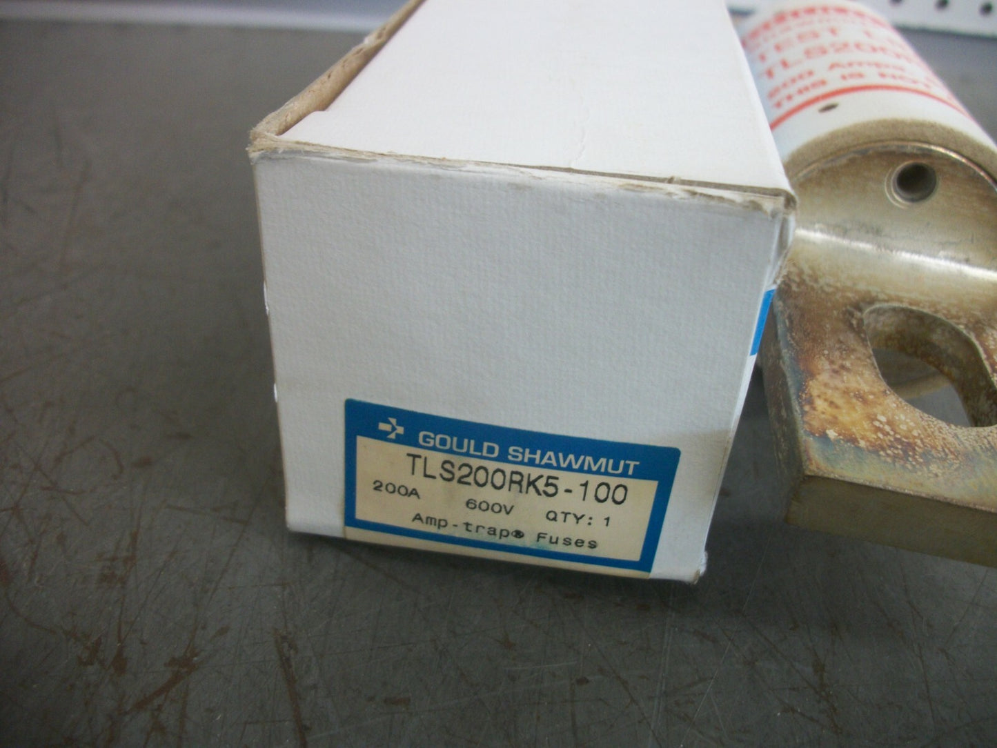 GOULD SHAWMUT TEST LIMITER FUSE TLS200RK5-100 200AMP 600VOLT NIB