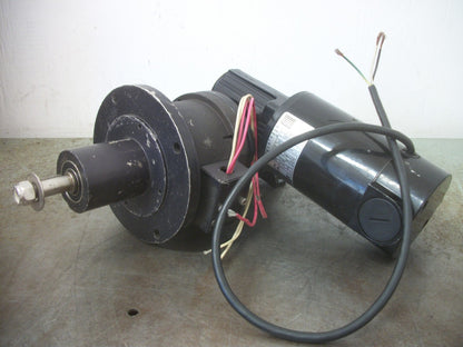 BODINE 1/8HP 40:1 RATIO DC GEARMOTOR 33A5BEPM-5F 130VDC 62RPM