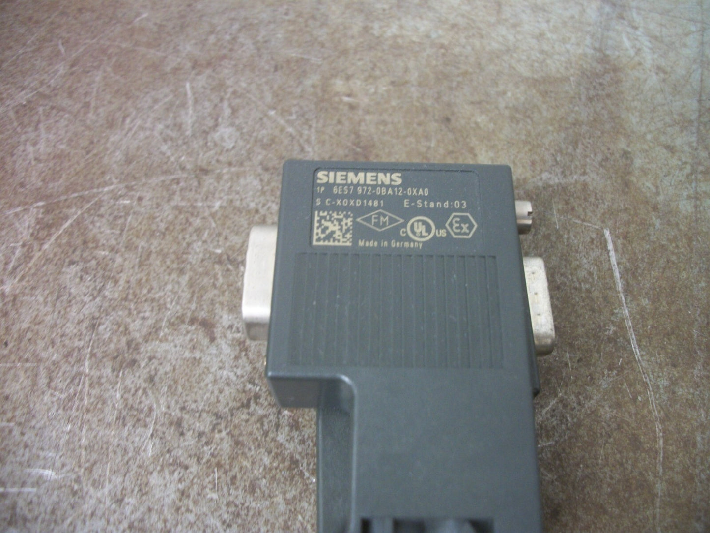 SIEMENS SIMATIC S7 LOT OF 2 PROFIBUS DP BUS CONNECTORS 6ES7 972-0BA12-0XA0