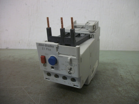 ALLEN-BRADLEY E1 PLUS THERMAL OVERLOAD RELAY 193-ED1CB 1.0-5.0AMP