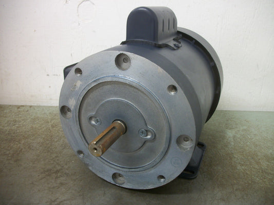 LEESON 1/3HP C56C TEFC AC MOTOR 114144.00 230VOLT 1PH 1725RPM NOB
