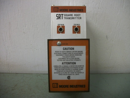 MOORE INDUSTRIES SRT SQUARE ROOT TRANSMITTER SRT/4-20MA/4-20MA/24DC NOB