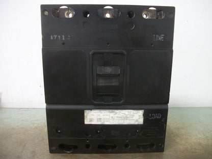 SIEMENS ITE JJ CIRCUIT BREAKER JJ3B250 250AMP 600VOLT 3POLE