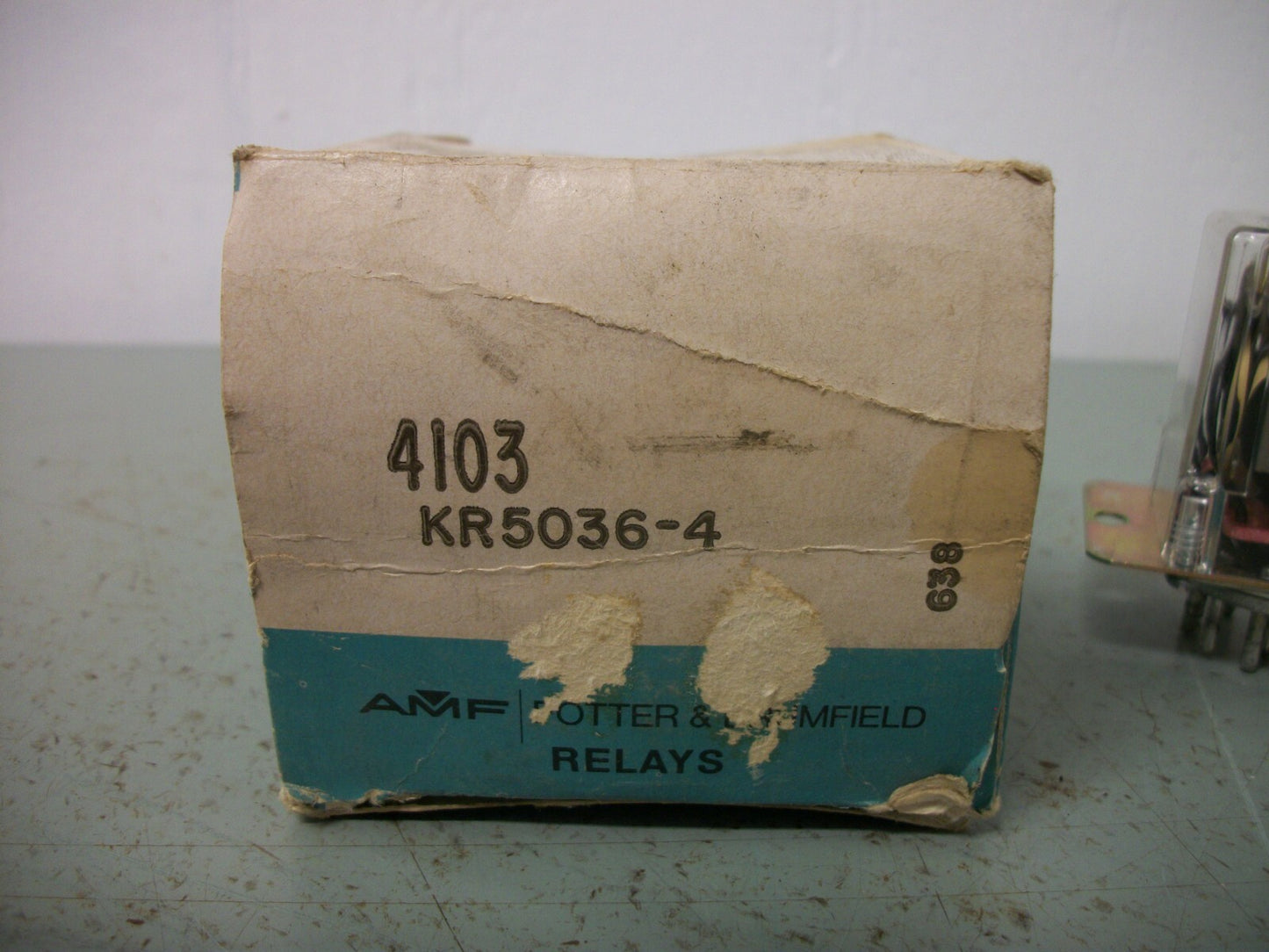 POTTER & BRUMFIELD 11-PIN RELAY KR5036-4 NIB