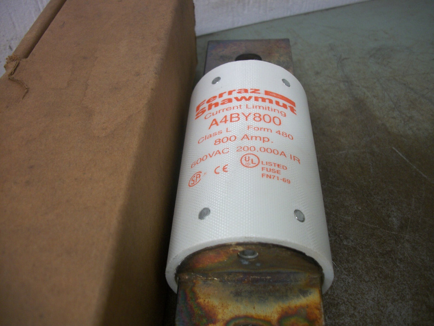 FERRAZ-SHAWMUT AMP-TRAP FUSE A4BY800 800AMP 600VOLT NIB