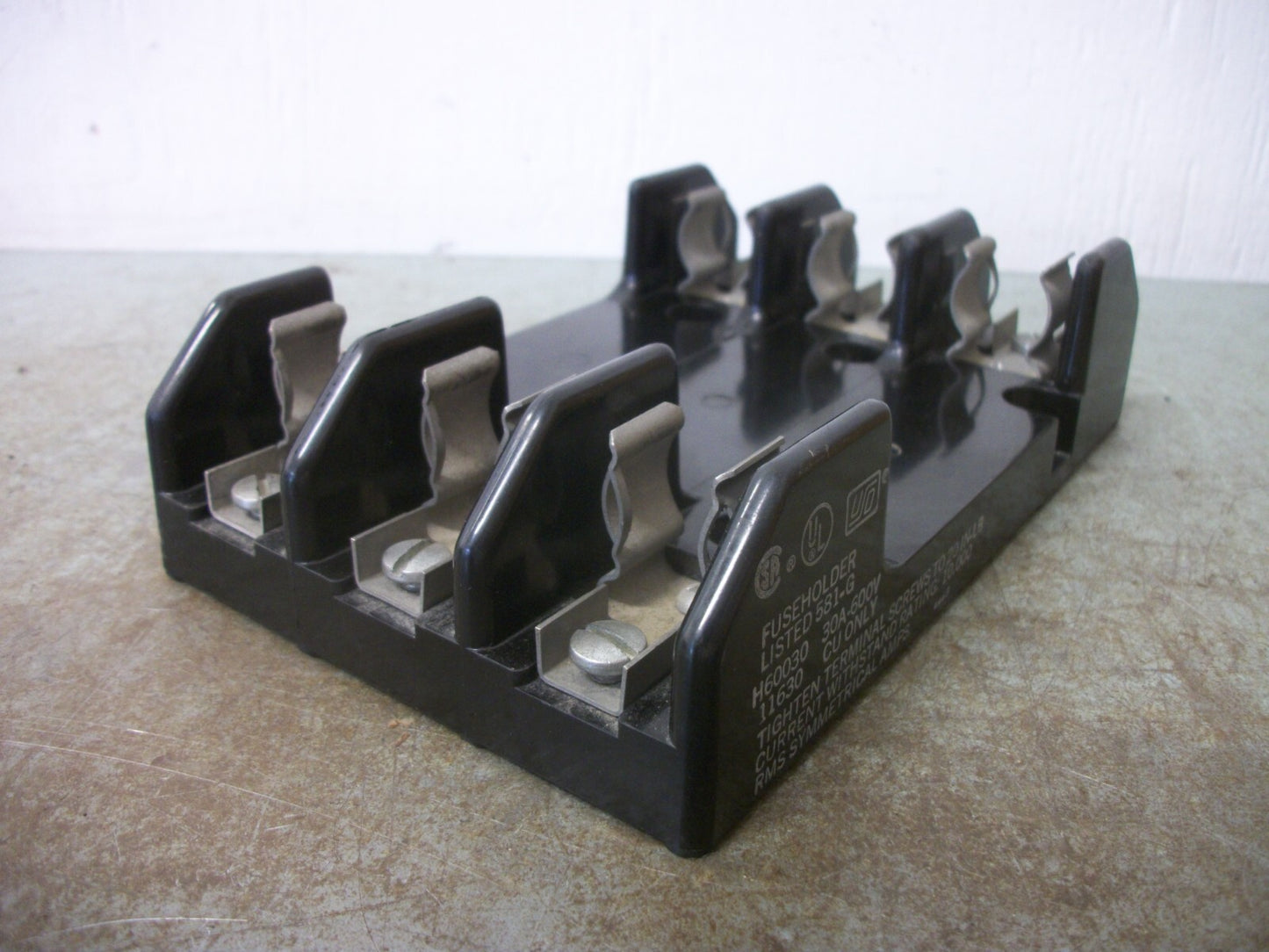 USD 581-G FUSEHOLDER H60030 30AMP 600VOLT 3POLE