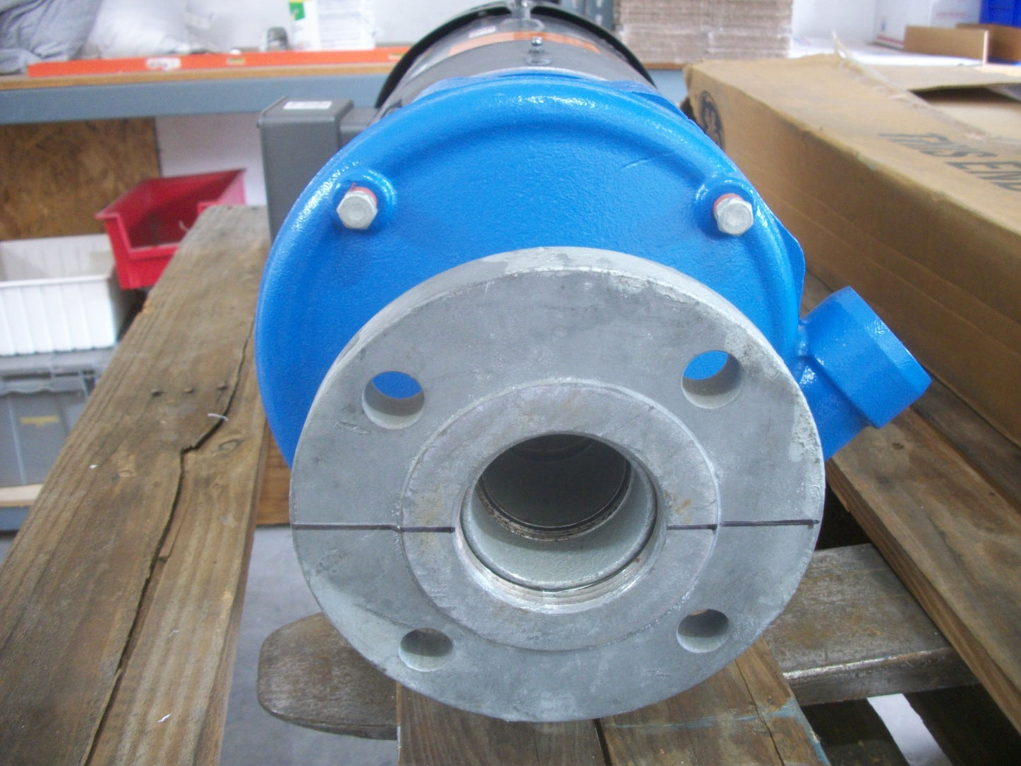 GOULDS 1-1/2 X 2-8 6-3/4 CENTRIFUGAL PUMP MODEL 3656 BALDOR 10HP JMM3711T 460V