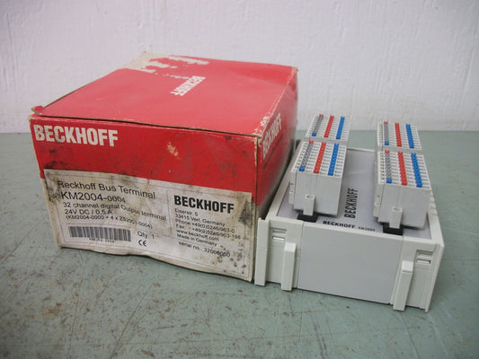 BECKHOFF 32-CHANNEL DIGITAL OUTPUT TERMINAL KM2004-0004 NIB