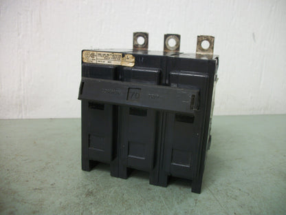 WESTINGHOUSE BA CIRCUIT BREAKER BAB3070H 70AMP 240VOLT 3POLE
