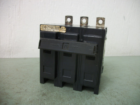 WESTINGHOUSE BA CIRCUIT BREAKER BAB3070H 70AMP 240VOLT 3POLE