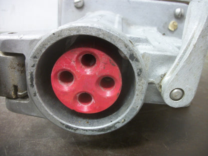 CROUSE-HINDS INTERLOCKED ARKTITE RECEPTACLE AND BREAKER ASSEMBLY DBR56742 WT60-3