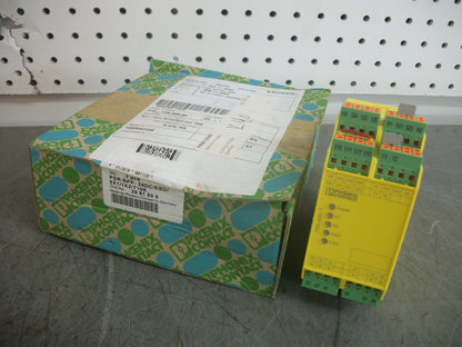 PHOENIX CONTACT SAFETY RELAY PSR-SPP-24DC/ESD/5X1/1X2/T10S NIB