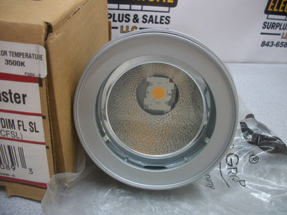 JUNO TRAC-MASTER SILVER LED FLOOD LIGHT T254L G2 35K 90CRI-PDIM FL SL NIB