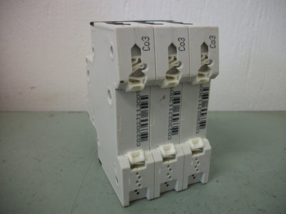 SIEMENS MOTOR CIRCUIT BREAKER 5SY4303-7 3AMP 400VOLT 3POLE