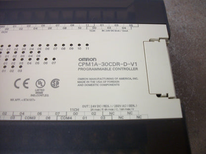 OMRON PLC UNIT CPM1A-30CDR-D-V1
