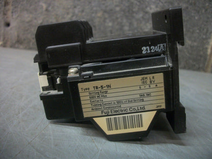FUJI THERMAL OVERLOAD RELAY TR-5-1N 6-9AMP