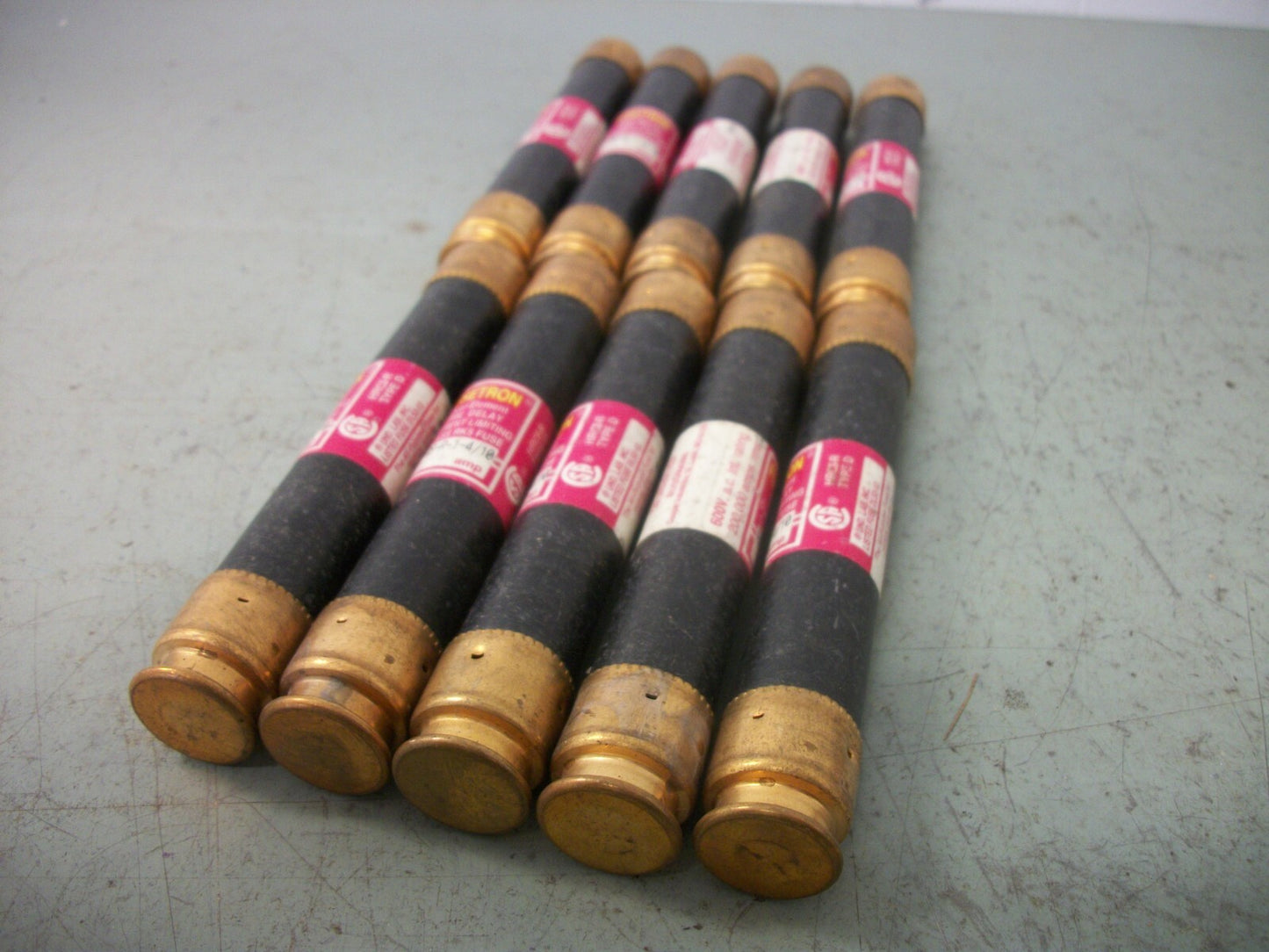 BUSSMANN LOT OF 10 FUSETRON FUSES FRS-R-1-4/10 1-4/10AMP 600VOLT