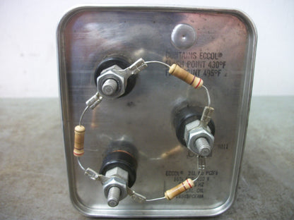 SPRAGUE ECCOL CAPACITOR 16S43PCEMA 16-2/3KVAR 480VOLT 3PH