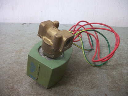 ASCO RED-HAT II 1/4" SOLENOID VALVE 8262G202V 145PSI 10.1WATT