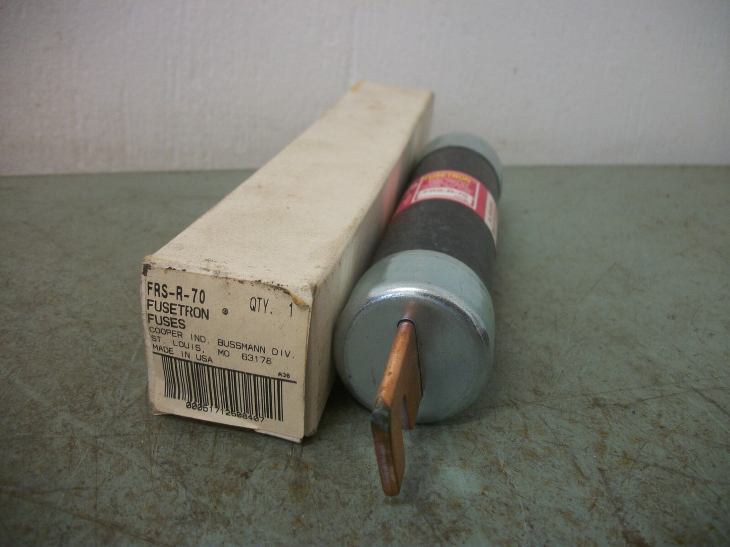 BUSSMANN FUSETRON FUSE FRS-R-70 70AMP 600VOLT NIB