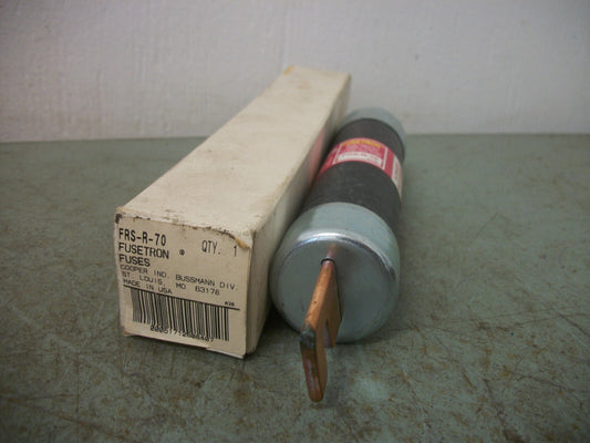 BUSSMANN FUSETRON FUSE FRS-R-70 70AMP 600VOLT NIB