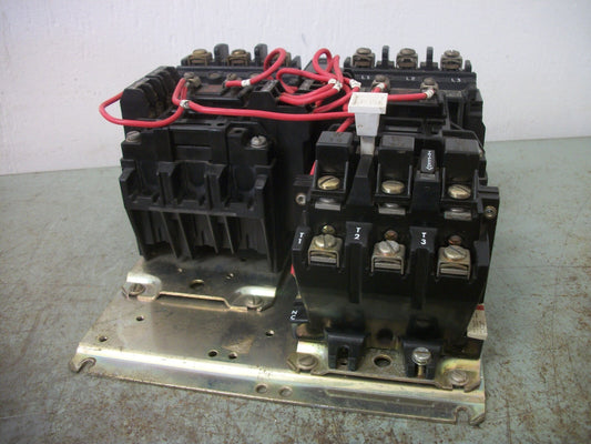 ALLEN-BRADLEY REV SIZE 0 MOTOR STARTER 505-AOD 18AMP 120VCOIL 3PH 600V 5HP