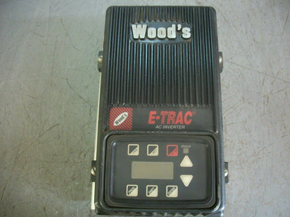 TB WOOD'S E-TRAC 1HP AC MICRO-INVERTER DRIVE XFC2001-0C 230VOLT 4AMP 1.6KVA