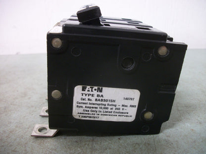 CUTLER-HAMMER BA CIRCUIT BREAKER BAB3015H 15AMP 240VOLT 3POLE