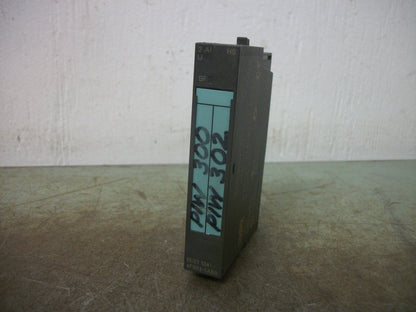 SIEMENS SIMATIC S7 2AI U HS ANALOG ELECTRONIC MODULE 6ES7 134-4FB51-0AB0